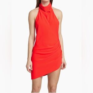 NWOT AMANDA Uprichard SAMBA Crimson RED Dress Size Extra Small XS